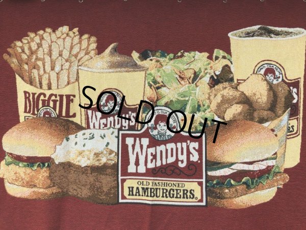 画像7: Vintage Big Size Wendy's Tapestry Limited Edition Advertising (T653) (7)