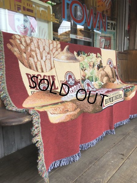 画像3: Vintage Big Size Wendy's Tapestry Limited Edition Advertising (T653) (3)