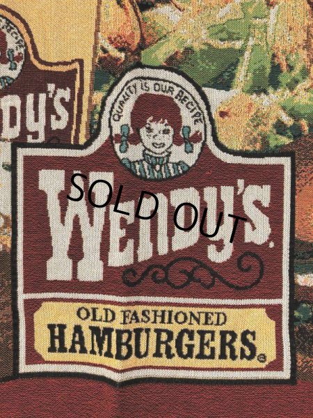 画像6: Vintage Big Size Wendy's Tapestry Limited Edition Advertising (T653) (6)