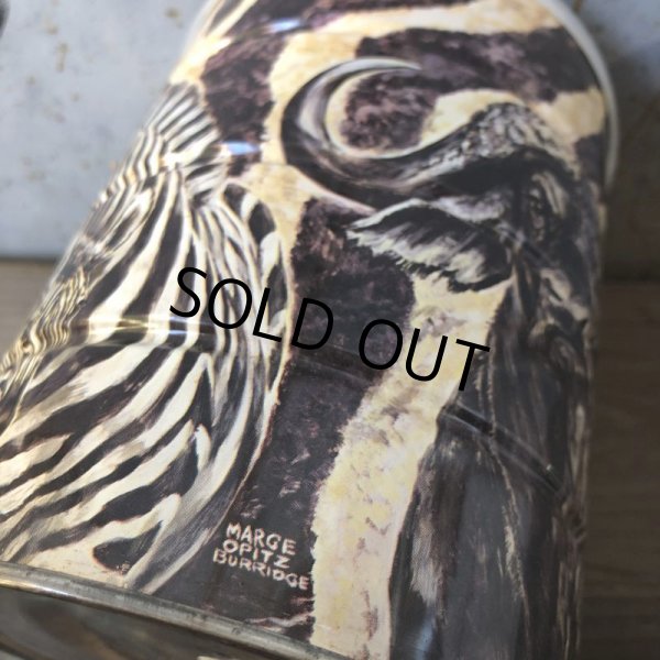 画像5: Vintage Safari Coffee Animal Tin Can Cape Buffalo (T655) (5)