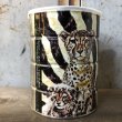 画像2: Vintage Safari Coffee Animal Tin Can Cape Buffalo (T656) (2)