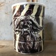 画像3: Vintage Safari Coffee Animal Tin Can Cape Buffalo (T656) (3)