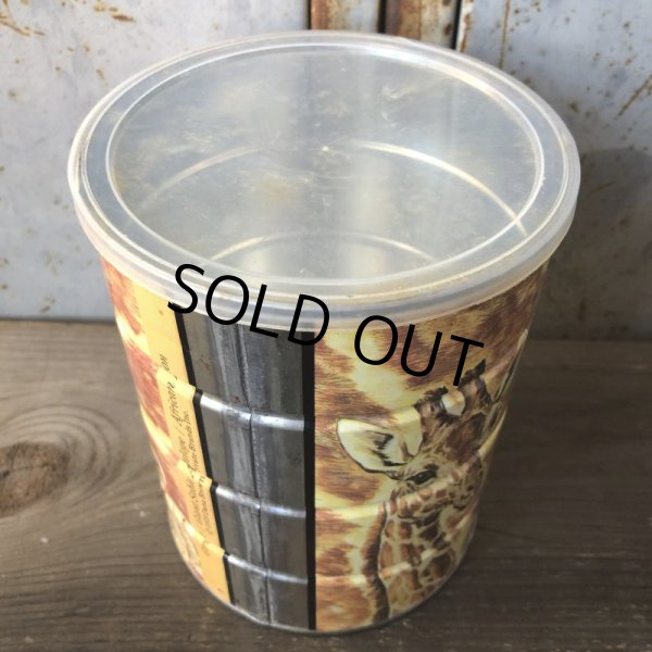 画像6: Vintage Safari Coffee Animal Tin Can African Lion (T659) (6)