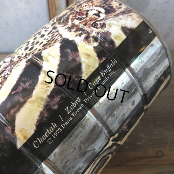 画像4: Vintage Safari Coffee Animal Tin Can Cape Buffalo (T657) (4)