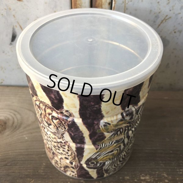 画像6: Vintage Safari Coffee Animal Tin Can Cape Buffalo (T655) (6)