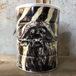 画像2: Vintage Safari Coffee Animal Tin Can Cape Buffalo (T657) (2)