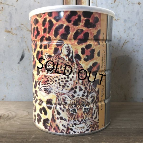 画像3: Vintage Safari Coffee Animal Tin Can African Elephant (T660) (3)