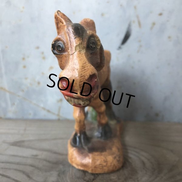 画像6: Vintage Laughing Donkey Figurine Statue (T664) (6)