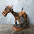 画像1: Vintage Laughing Donkey Figurine Statue (T661) (1)