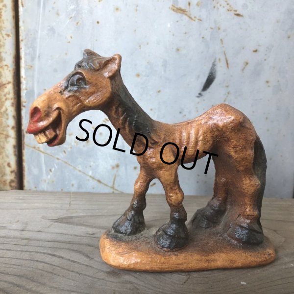 画像2: Vintage Laughing Donkey Figurine Statue (T662) (2)