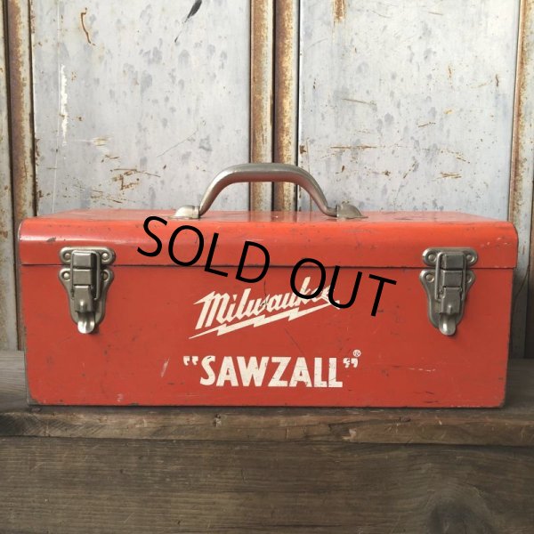 画像7: Vintage Tool Box Milwaukee Sawzall (T667)  (7)