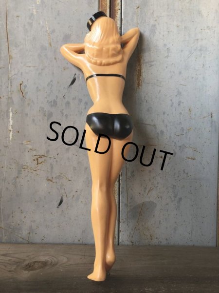 画像2: 50s Vintage Jayne Mansfield Pin Up Girl Water Bottle (T669)  (2)