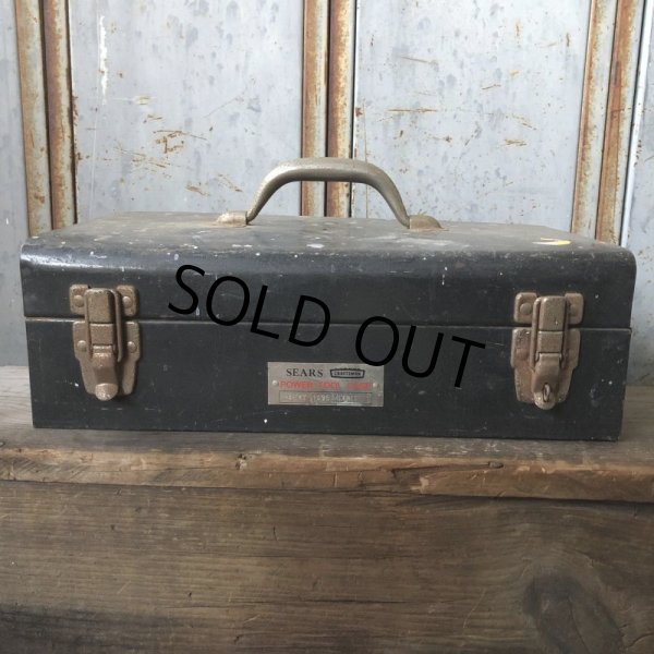 画像10: Vintage Tool Box Sears Craftman Power Tool Case (T665)  (10)