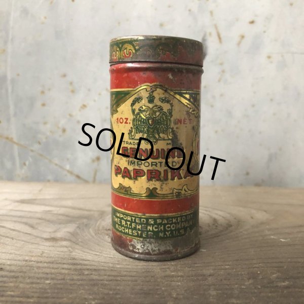 画像2: Vintage Genuine Paprika Can (T676) (2)