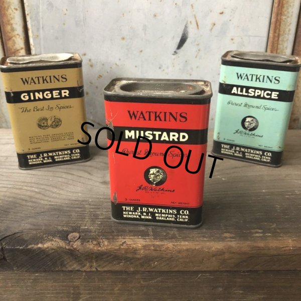 画像8: Vintage Watkins Mastard Can (T683) (8)