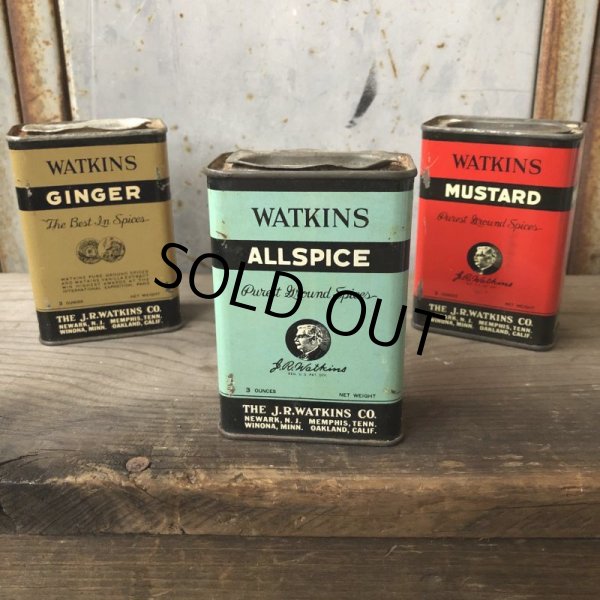 画像9: Vintage Watkins All Spice Can (T684) (9)