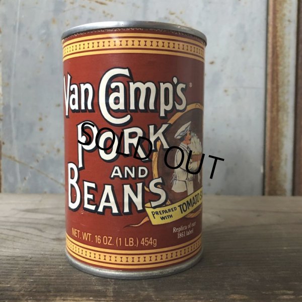 画像3: Vintage Van Camp's Pork and Beans Can (T681) (3)
