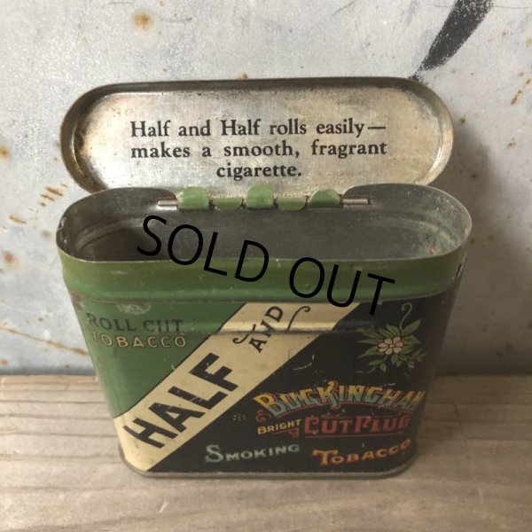 画像7: Vintage Half and Half Tobacco Can  (T674) (7)