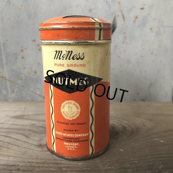 画像4: Vintage McNess Nutmeg Can (T677) (4)