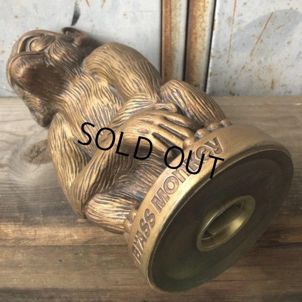 画像6: Vintage Heublein BRASS MONKEY Bank  Store Display (T671) (6)