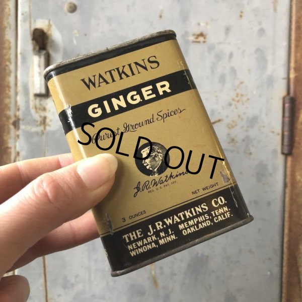 画像1: Vintage Watkins Ginger Can (T682) (1)