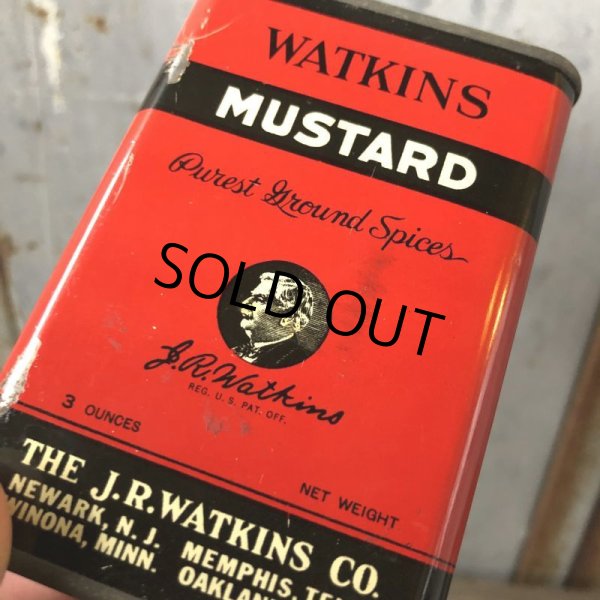 画像7: Vintage Watkins Mastard Can (T683) (7)