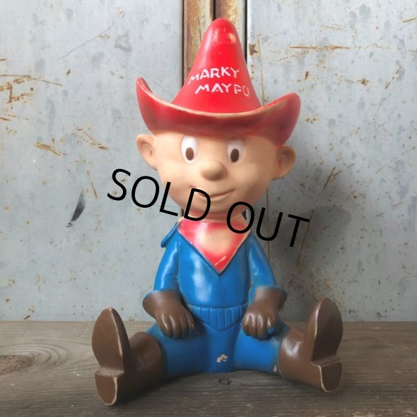 画像2: 60s Vintage Oat Cereal Marky Maypo Vinyl Doll Brown Glove (T687) (2)