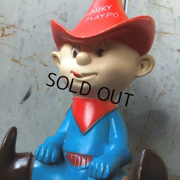 画像10: 60s Vintage Oat Cereal Marky Maypo Vinyl Doll Blue Glove (T686) (10)