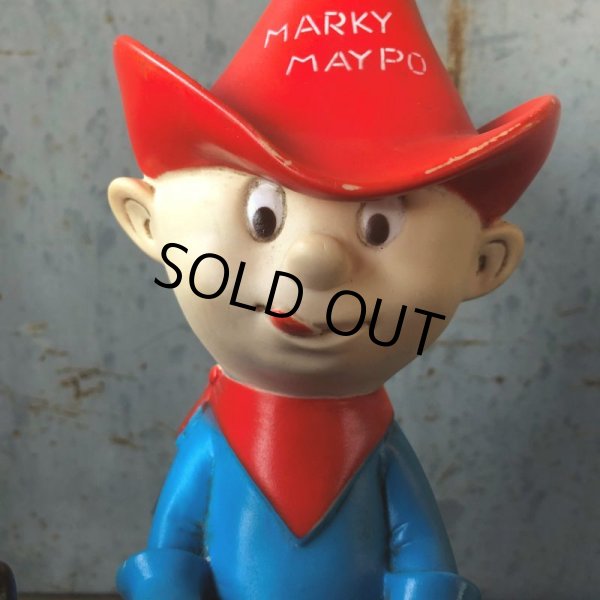 画像8: 60s Vintage Oat Cereal Marky Maypo Vinyl Doll Blue Glove (T686) (8)