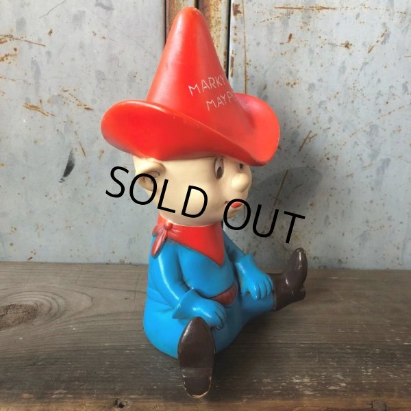 画像3: 60s Vintage Oat Cereal Marky Maypo Vinyl Doll Blue Glove (T686) (3)