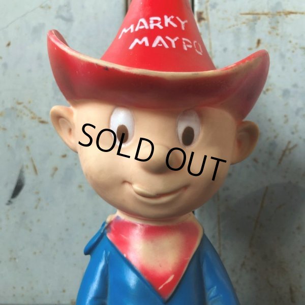 画像9: 60s Vintage Oat Cereal Marky Maypo Vinyl Doll Brown Glove (T687) (9)