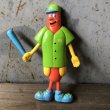 画像2: 1994 Vintage Nathan's Hot Dog Franksters Bendable Figure (T694) (2)