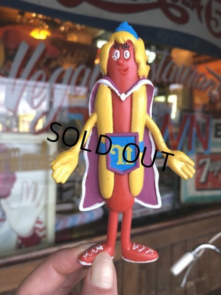 画像1: 1995 Vintage Nathan's Hot Dog Franksters Bendable Figure (T699) (1)