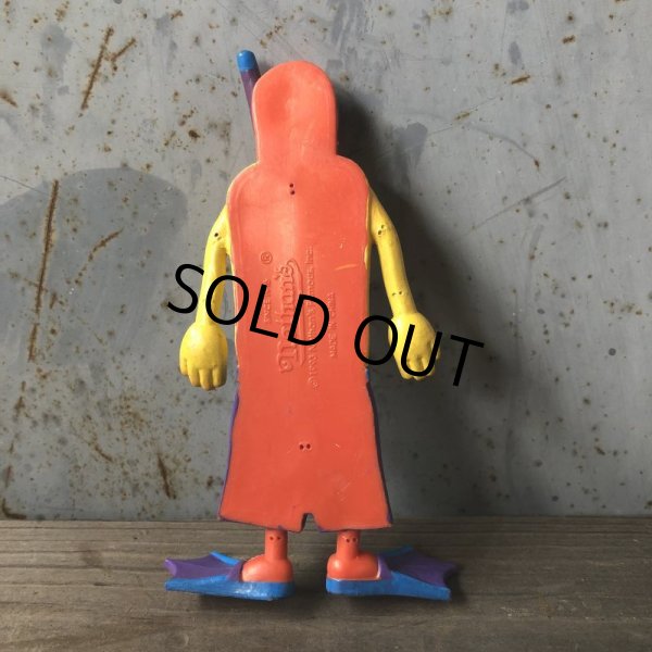 画像3: 1993 Vintage Nathan's Hot Dog Franksters Bendable Figure (T691) (3)