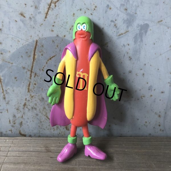 画像2: 1995 Vintage Nathan's Hot Dog Franksters Bendable Figure (T701) (2)