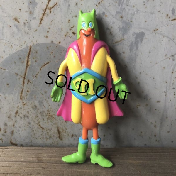 画像2: 1995 Vintage Nathan's Hot Dog Franksters Bendable Figure (T700) (2)