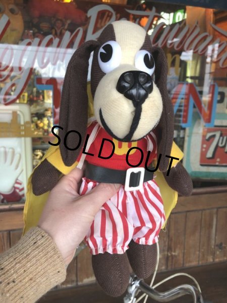 画像1: 80s Vintage Wiener schnitzel Wiener Dod Plush Doll (T706) (1)