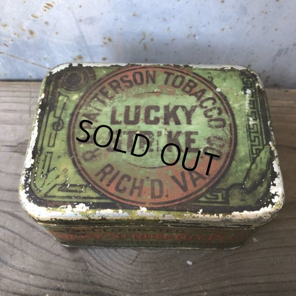 画像2: Vintage Cigar Tobacco Can Lucky Strike (T717) (2)
