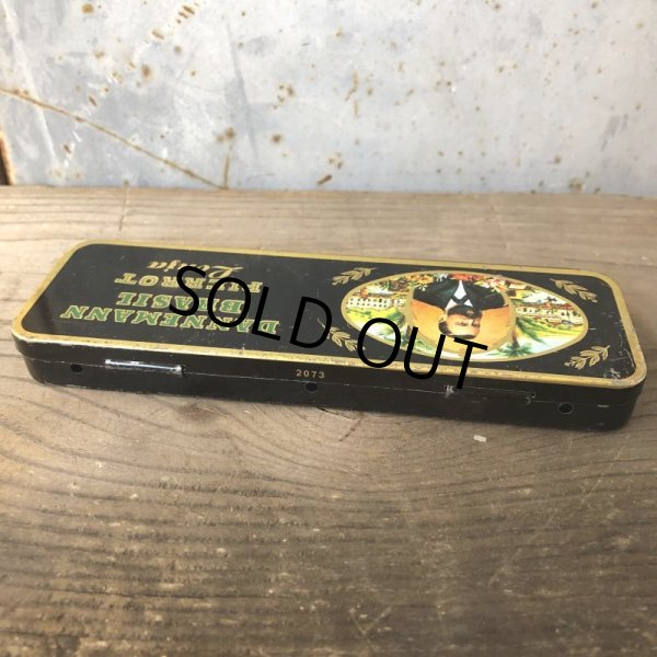 画像9: Vintage Cigar Tobacco Can Dannemann Brasil Pierrot Lonja (T713) (9)