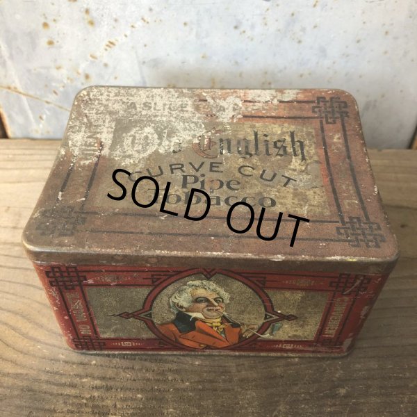 画像2: Vintage Cigar Tobacco Can Old English (T715) (2)