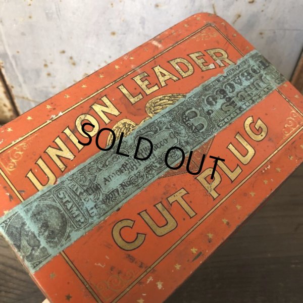 画像11: Vintage Cigar Tobacco Can Union Leader (T719) (11)