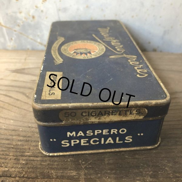 画像9: Vintage Cigar Tobacco Can Maspero Freres (T712) (9)