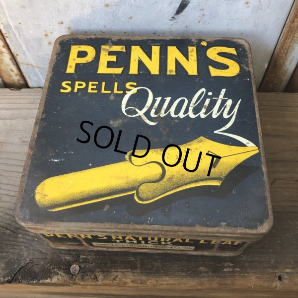 画像2: Vintage Cigar Tobacco Can Penn's (T721) (2)