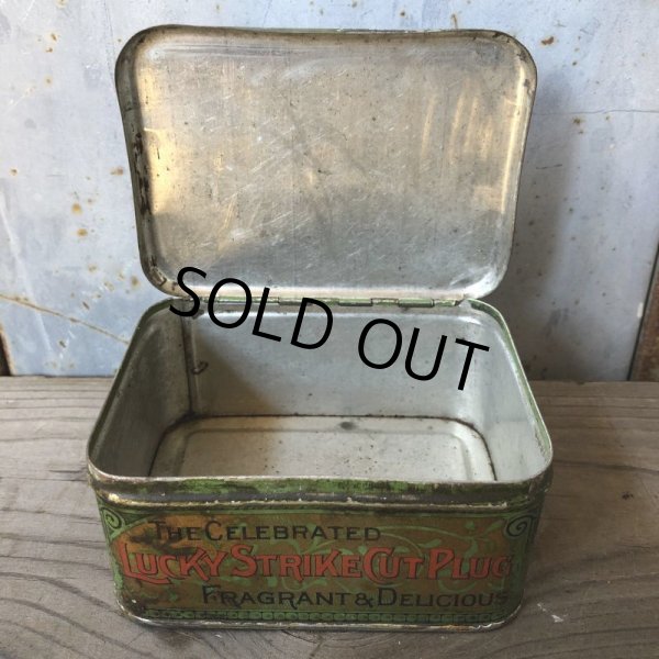 画像3: Vintage Cigar Tobacco Can Lucky Strike (T717) (3)