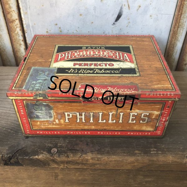 画像3: Vintage Cigar Tobacco Can Phillies (T722) (3)