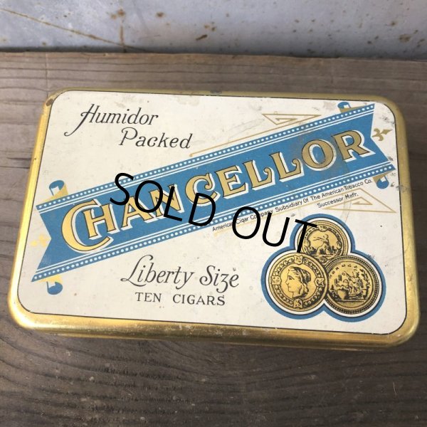 画像2: Vintage Cigar Tobacco Can Chancellor (T711) (2)