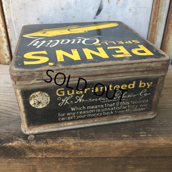 画像6: Vintage Cigar Tobacco Can Penn's (T721) (6)