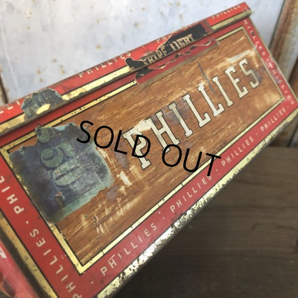 画像8: Vintage Cigar Tobacco Can Phillies (T722) (8)