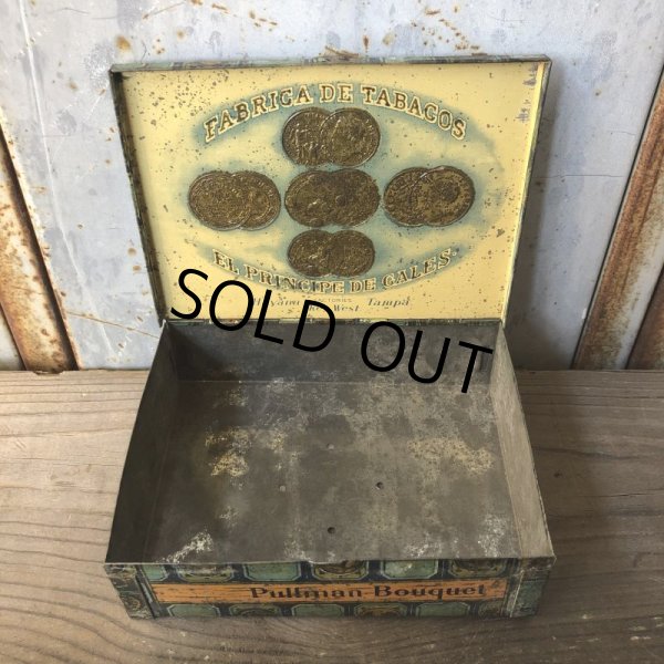 画像3: Vintage Cigar Tobacco Can El Principe de Gales (T714) (3)