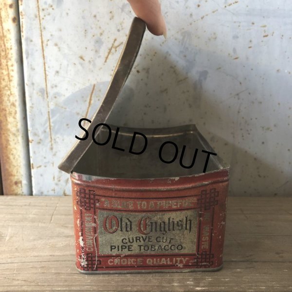 画像10: Vintage Cigar Tobacco Can Old English (T715) (10)